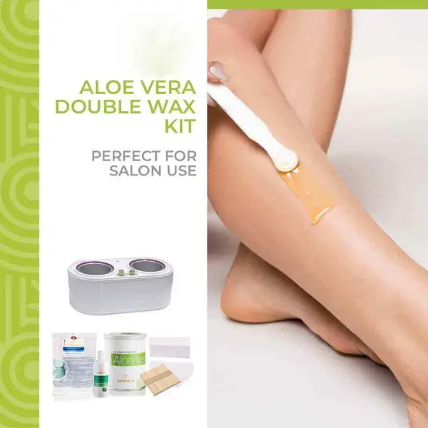 Aloe Vera Double Wax Kit