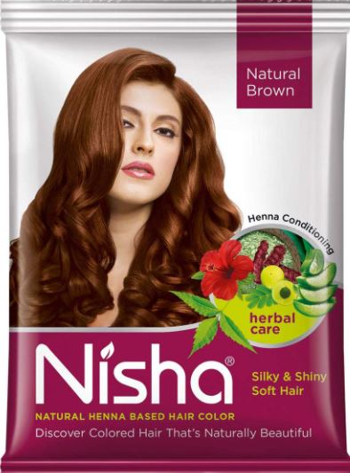 Nisha Henna Based Natural Hair Color - Brown | The Wax Pot - Waxpots for  Sale in South Africa