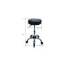 Black-therapist-stool-with-measurements therapist stool