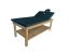 Green oak bed Natural look with green vynil