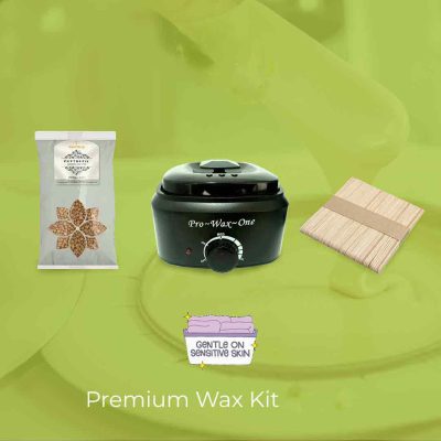 Pro wax kit for sensitive skin