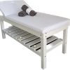 White bed cover White toweling spa cover
