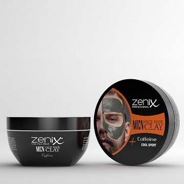 zanix clay face mask mens series
