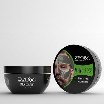 Zenix menthol clay face mask