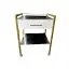 White & gold Medi Trolley White & Gold Medi Trolley