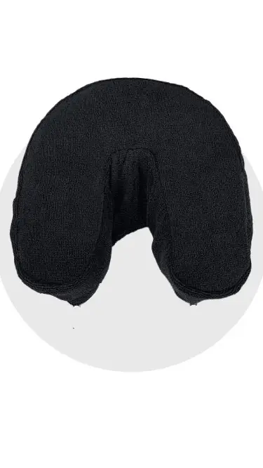 face cradle cover black face cradle cover black
